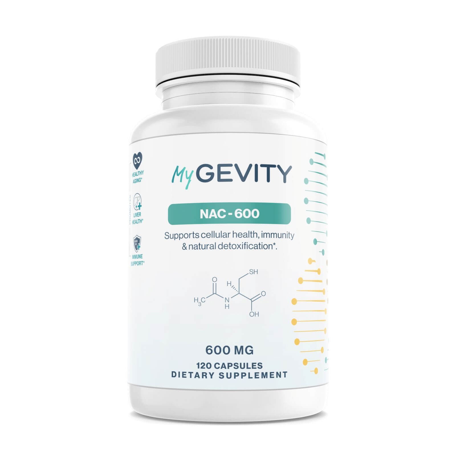 MyGevity NAC supplement bottle