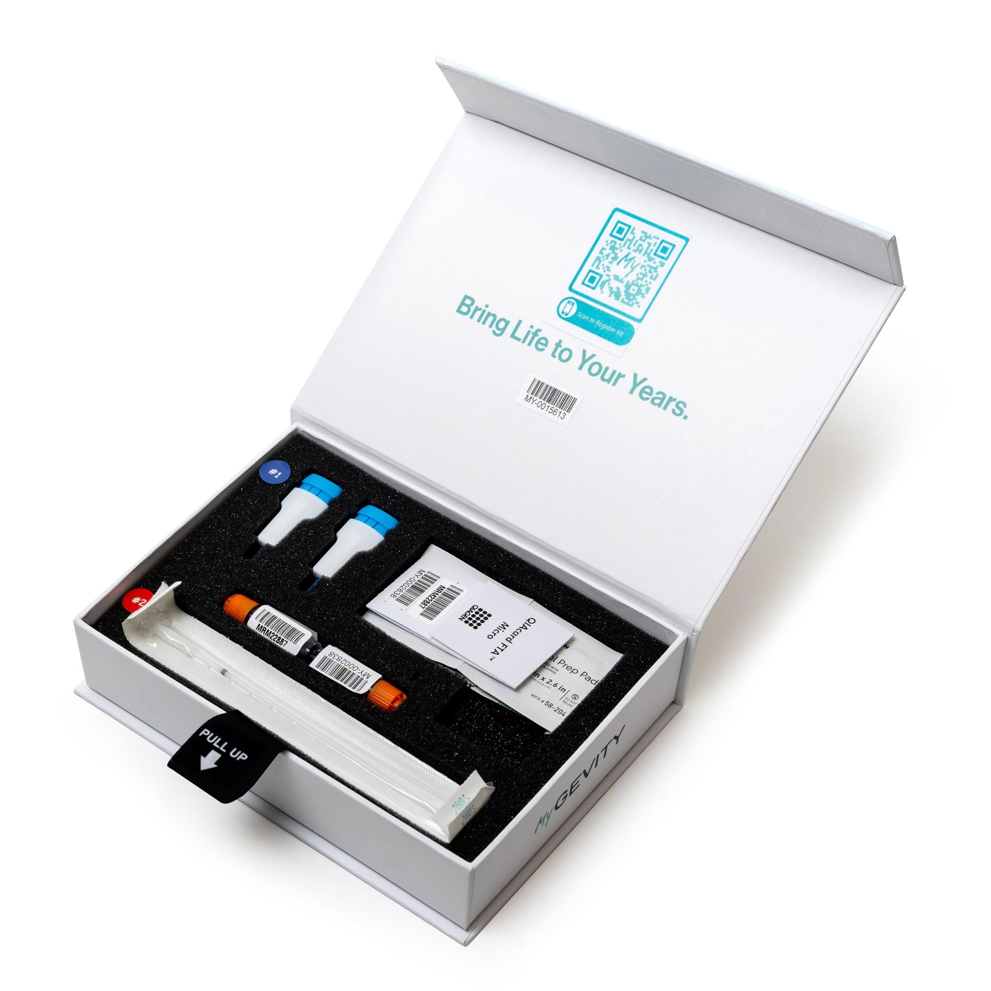 Open MyGevity test kit