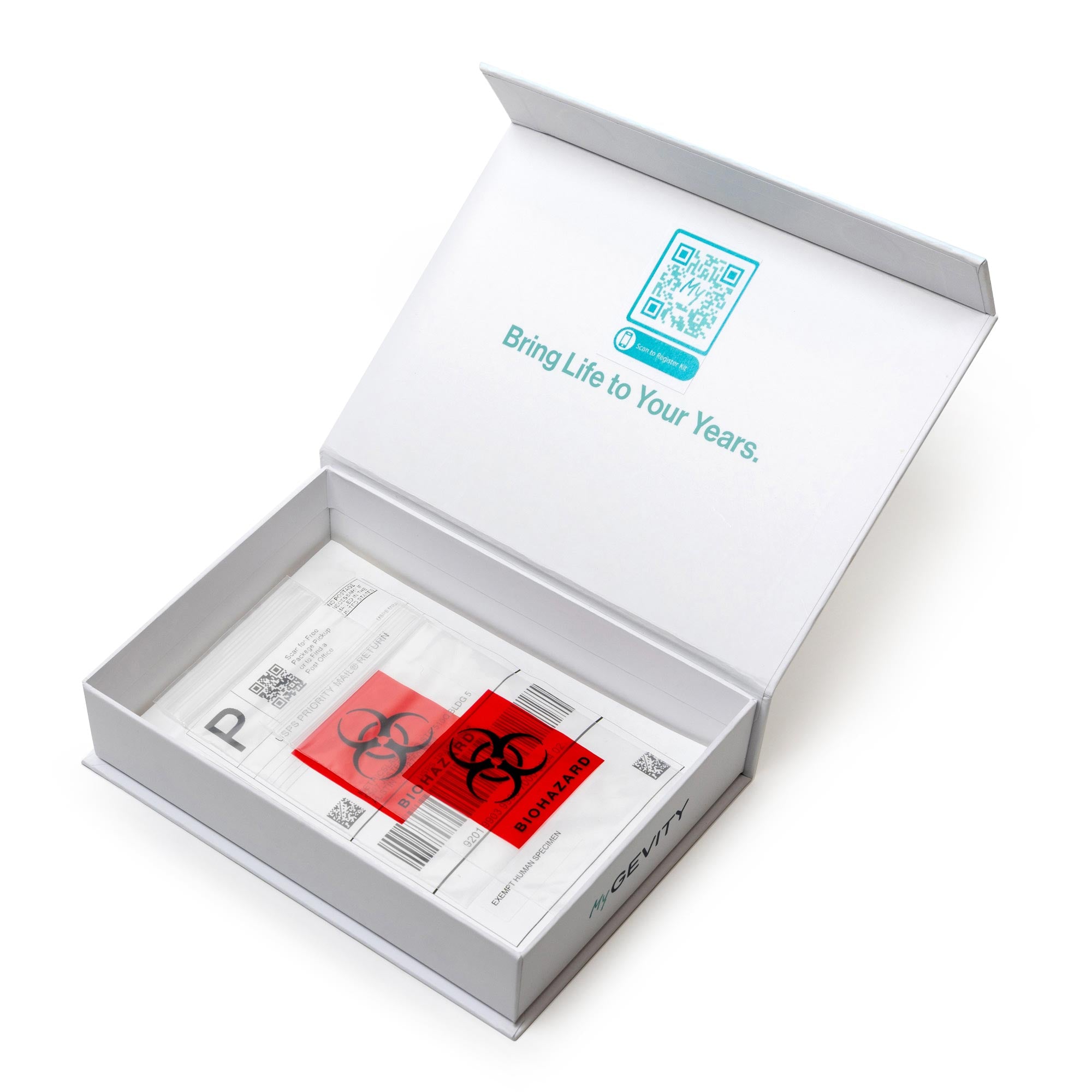 Open MyGevity test kit