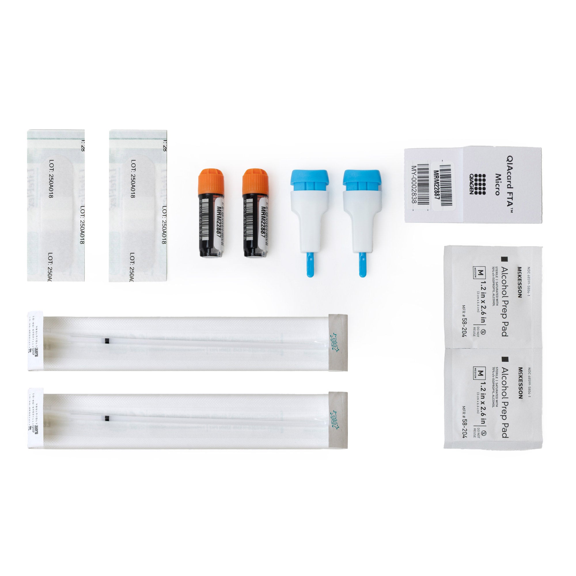 All components in MyGevity test kit