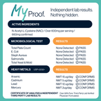 Pure N-Acetyl Cysteine (NAC)  Zero Fillers- 600 mg