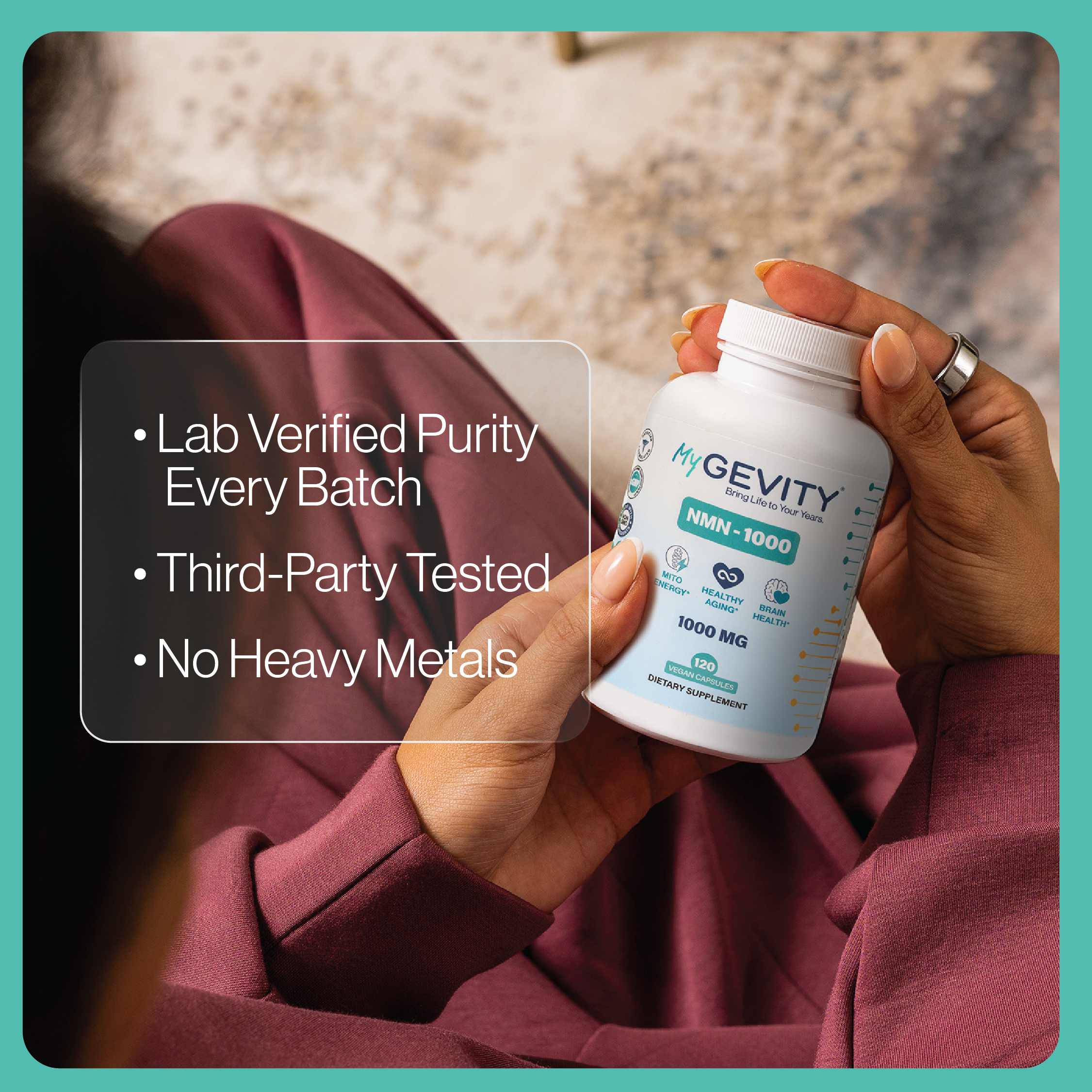 NMN 1000 | NAD⁺ Support & Cellular Energy Supplement | MyGevity